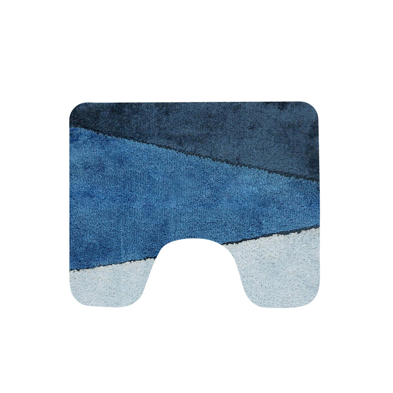 Dutch House Toiletmat Dijon 60x50 cm Blauw