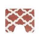 Dutch House Toulon Toiletmat 60x50 cm Rood/Wit