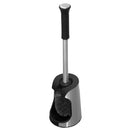 DH Toiletborstel in houder Lucca ass zilver/zwart