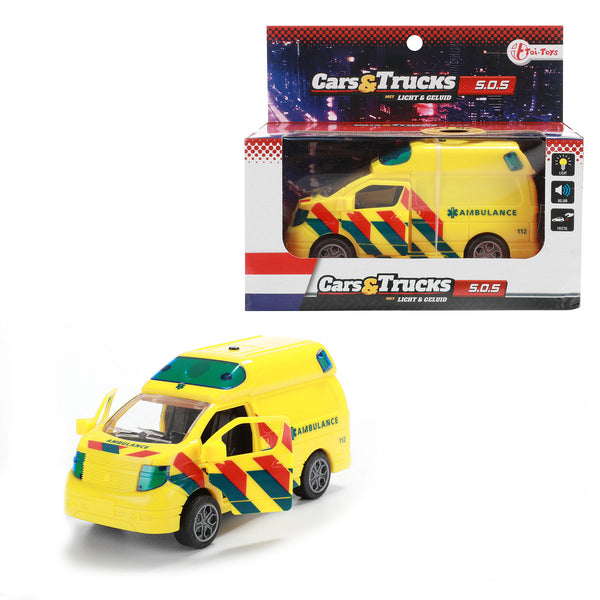 Cars & Trucks Frictie Ambulance (NL) met Licht en Geluid