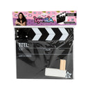 Meisje Djamila Filmklapper Krijtbord + Krijtje en Wisser
