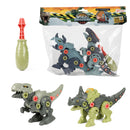 WORLD OF DINOSAURS 2x Dino -Demonteerbaar- 2ass