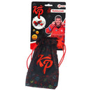 Knol Power Knikkerzak 13x20 cm Zwart/Rood