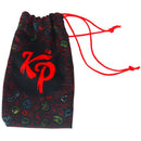 Knol Power Knikkerzak 13x20 cm Zwart/Rood