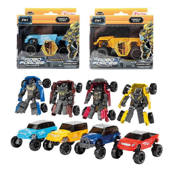 Roboforces Verranderrobot Pick-up Truck Metaal