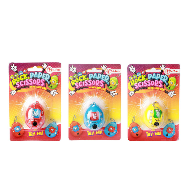 Sleutelhanger Ei Steen Papier Schaar Spel