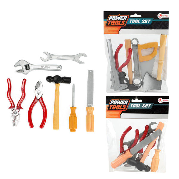 Power Tools Gereedschapset in Zak, 7dlg.