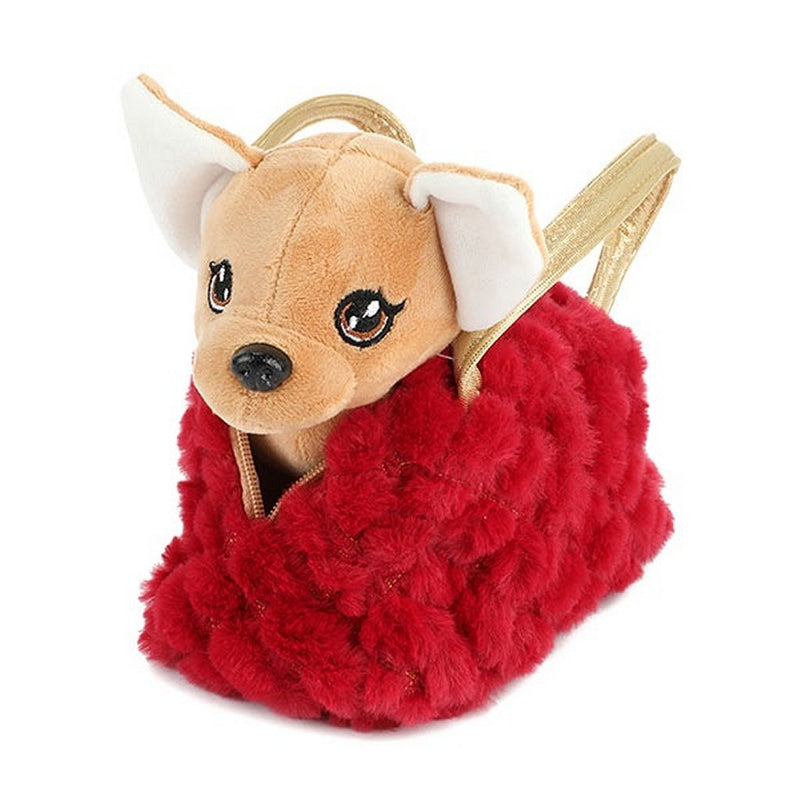 Hond Pluche Chihuahua Handtas Wit