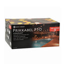 Simply Design P50 Waterdichte Prikkabel met 64 Fittingen 50M Zwart