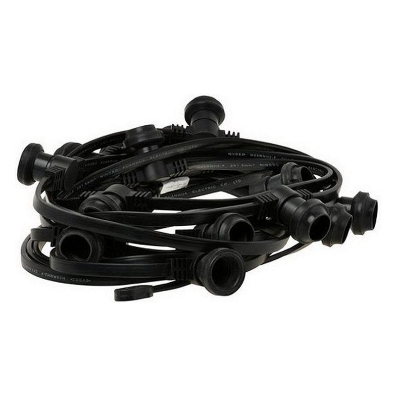Simply Design P50 Waterdichte Prikkabel met 64 Fittingen 50M Zwart