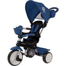 Qplay 4in1 Driewieler Blauw/Zwart