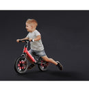 QPlay Spark Loopfiets + Licht Zwart/Rood