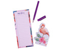 Notitieblok set 2 stuks met pen Flamingo