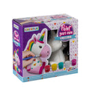 Grafix Schilder Je Eigen Eenhoorn 13 cm + 5 Kleuren Verf