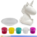 Grafix Schilder Je Eigen Eenhoorn 13 cm + 5 Kleuren Verf