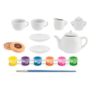 Grafix Theeservies Schilderen 11-delig