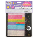 Grafix Holographic Dot Art Stickerset Assorti