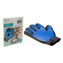 Petville Borstel-Handschoen Blauw/Zwart