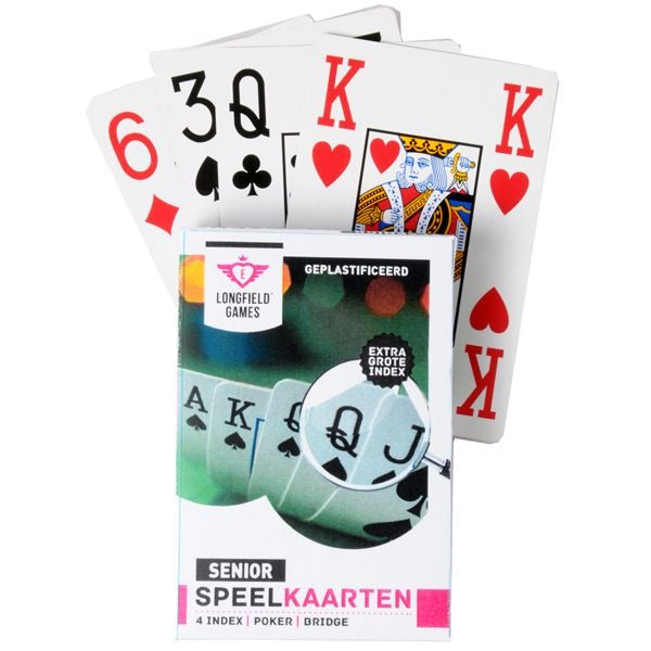 Speelkaarten Longfield senior