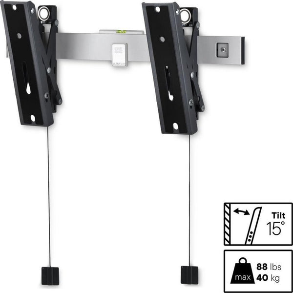 One For All WM6423 OLED TV-Beugel 32-77 Inch Schermen Zilver/Zwart