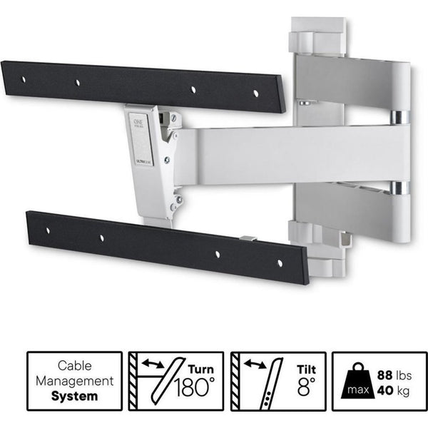 One For All WM 6453 Ultraslim OLED TV-Beugel 32-77 Inch Schermen Zwart/Zilver