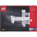One For All WM 6453 Ultraslim OLED TV-Beugel 32-77 Inch Schermen Zwart/Zilver