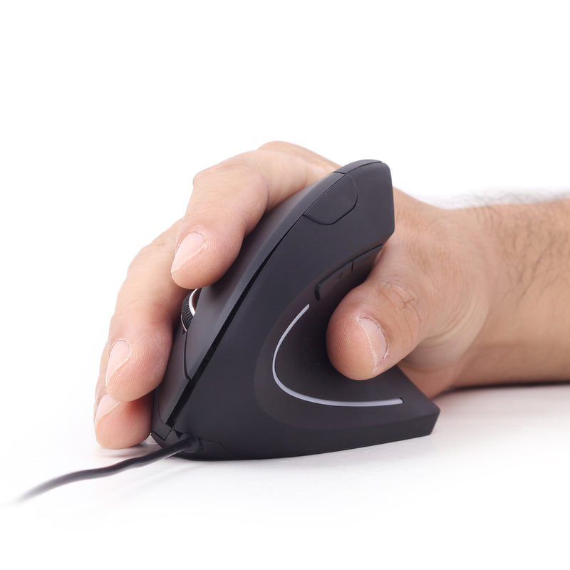Gembird Gmb Muis Ergonoom Draadlooszwart 01