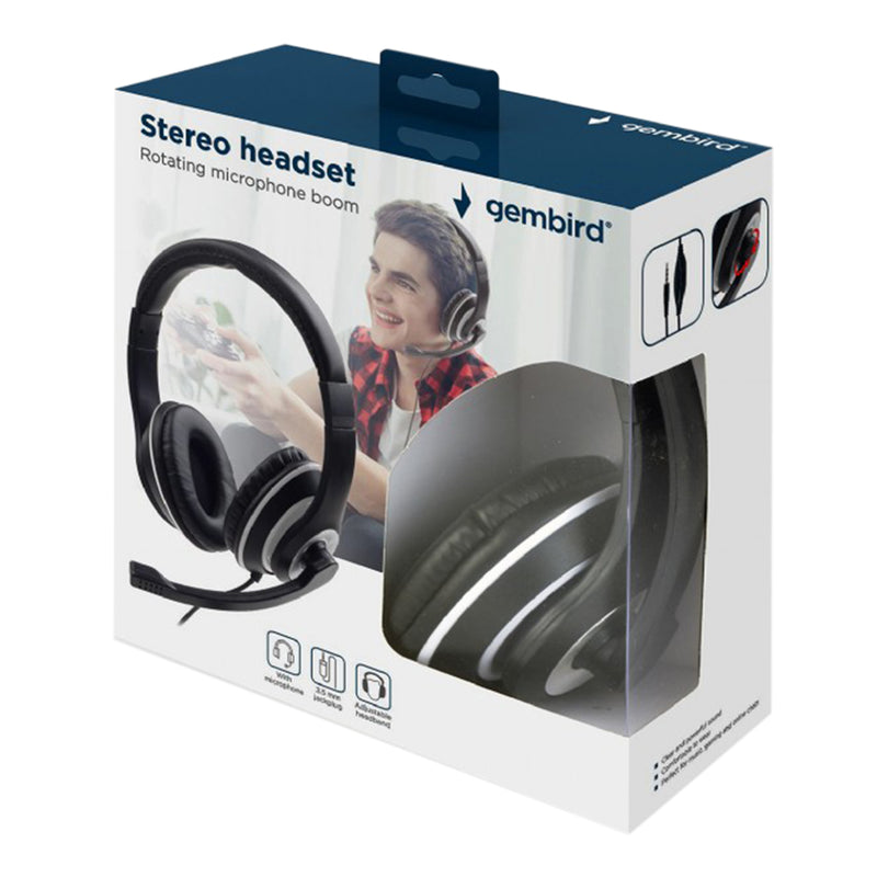Gembird Gmb Headset Jack En Microfoon Mhs-03-bk