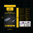 Cablexpert Gmb Adapter Usb-c->ethern