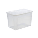 Iris Opbergbox 70L 39.5x59.5x37.8 cm Wit/Transparant