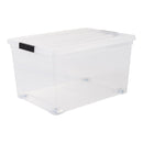 Iris Clearbox roller 50 Liter - transparant - 54x39,5x30,5cm
