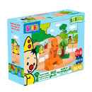 Bumba Biobuddi Bouwblokken Kangoeroe 26-delig