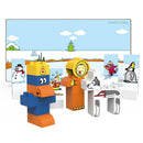 Bumba Biobuddi Bouwblokken Winter 30-delig