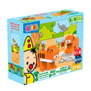 Bumba Biobuddi Bouwblokken Tijgers 27-delig