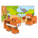 Bumba Biobuddi Bouwblokken Tijgers 27-delig