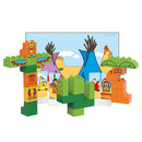 Bumba Biobuddi Bouwblokken In Het Verre Westen 36-delig