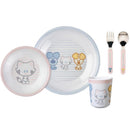 Woezel en Pip Servies Set 5-delig Roze