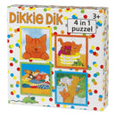 Dikkie Dik Puzzel, 4in1