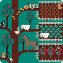 Pop-it-Up Speeltent Boerderij met Speelmat 90x90x90 cm