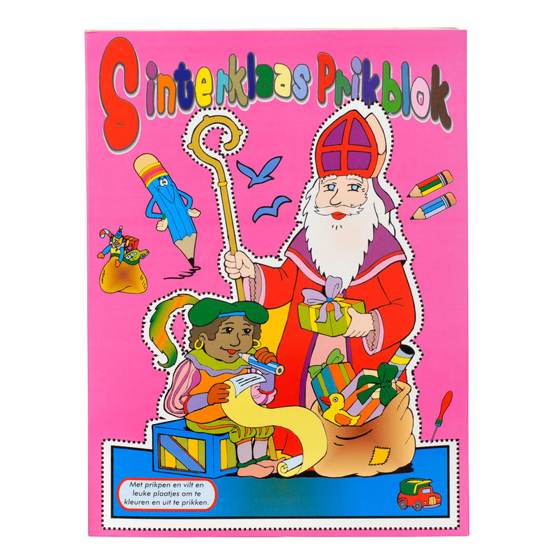 Sinterklaas prikblok A4