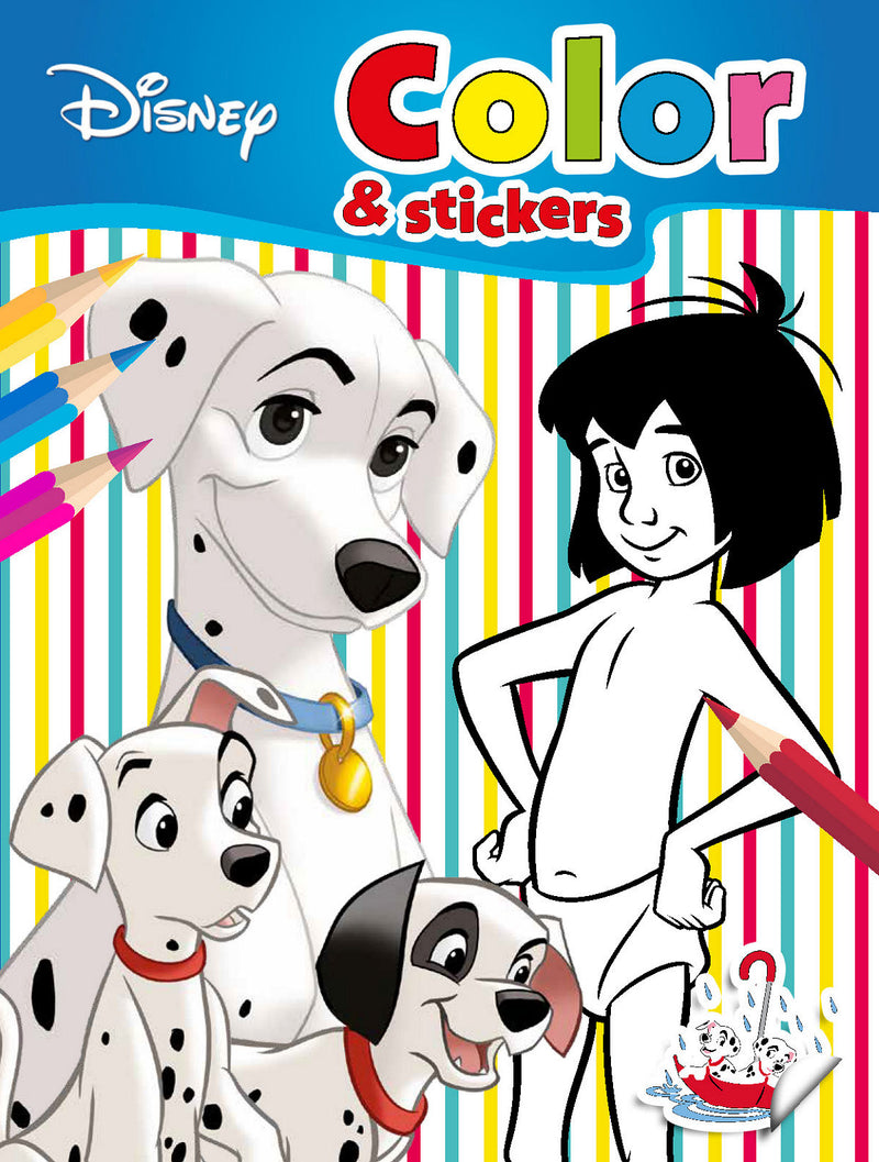 Walt Disney Color en Stickers Classics