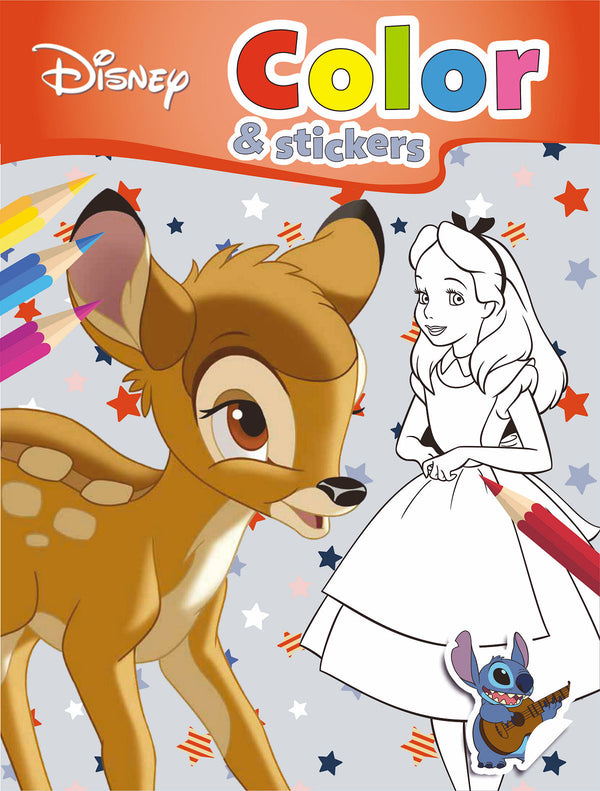 Walt Disney Color en Stickers Classics