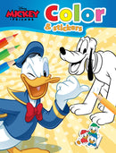 Walt Disney color and stickers - Mickey and Friends