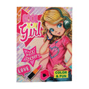 Color & Fun Girls Kleurboek met 200 Stickers