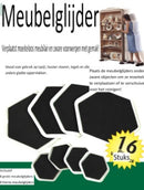Meubelglijder 16 stuks