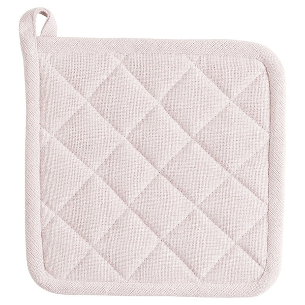 Linen & More 2 stuks Pannenlappen soft pink