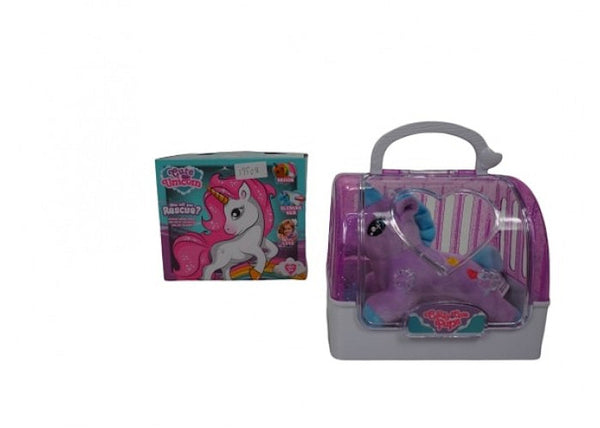 Eenhoorn in draagkoffer