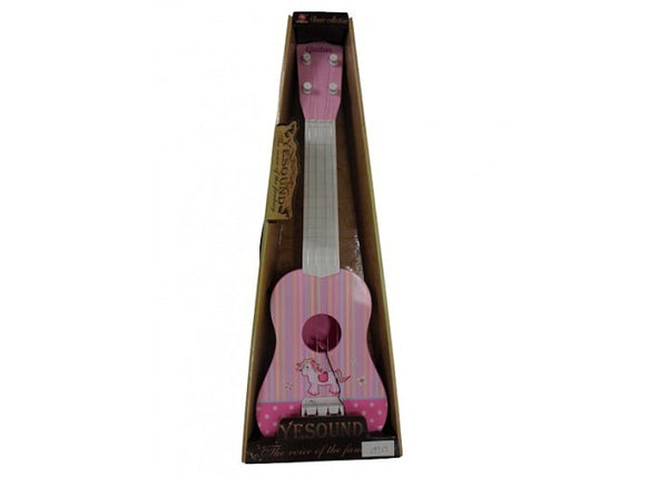 Gitaar Blauw/Rose