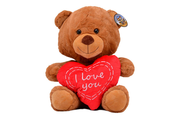 Pluche beer met hart I Love You 50cm