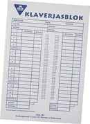 Klaverjasblok 14.8x8x21cm 50vel